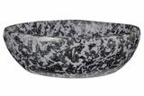 Polished, Indigo Gabbro Bowl - Madagascar #209883-2